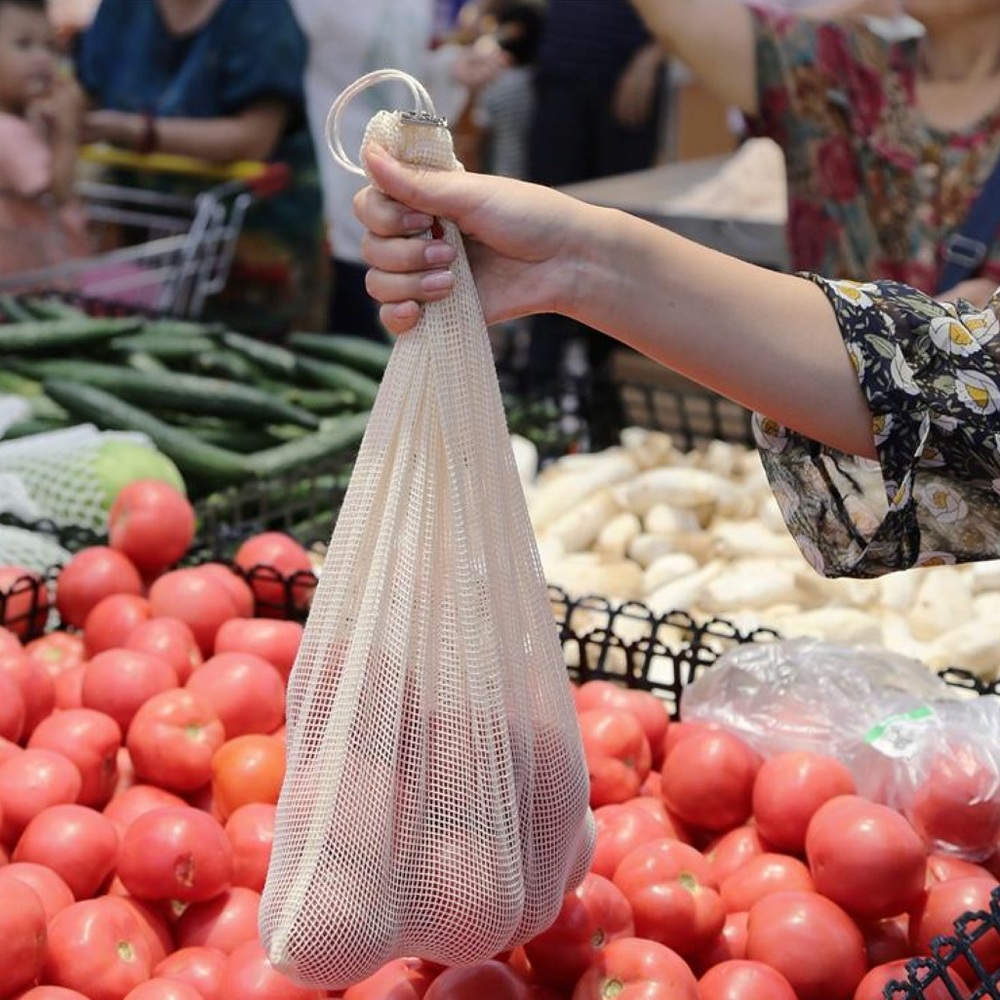 Reusable produce bags set of 3